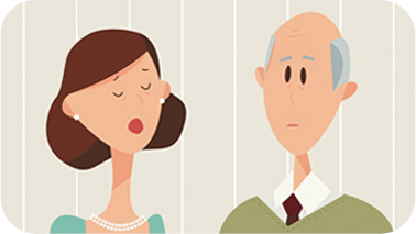 Vivere con l’Alfa-mannosidosi:
la storia di Peter e Helen